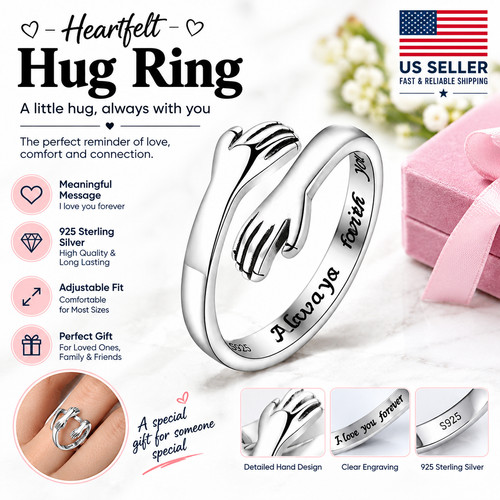 Daughter hug hope ring - to,