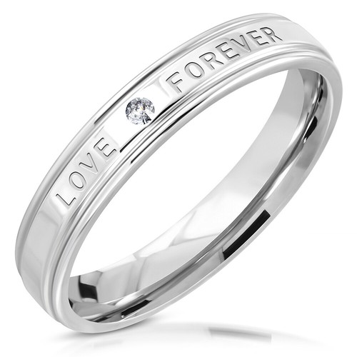 Love forever band ring - forever,